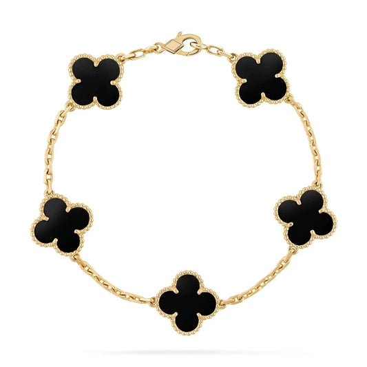 Sedora Clover Bracelet -  18K Gold Plated